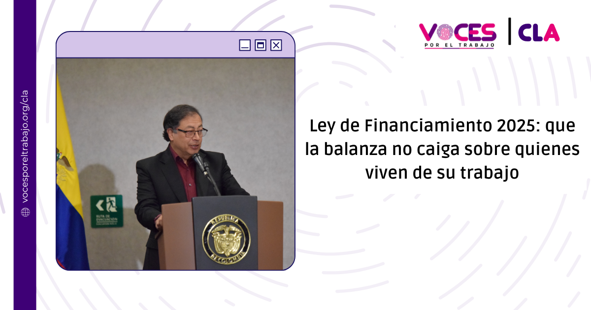 Ley de Financiamiento 2025: que la balanza no caiga sobre quienes viven de su trabajo 1 ley finan peq